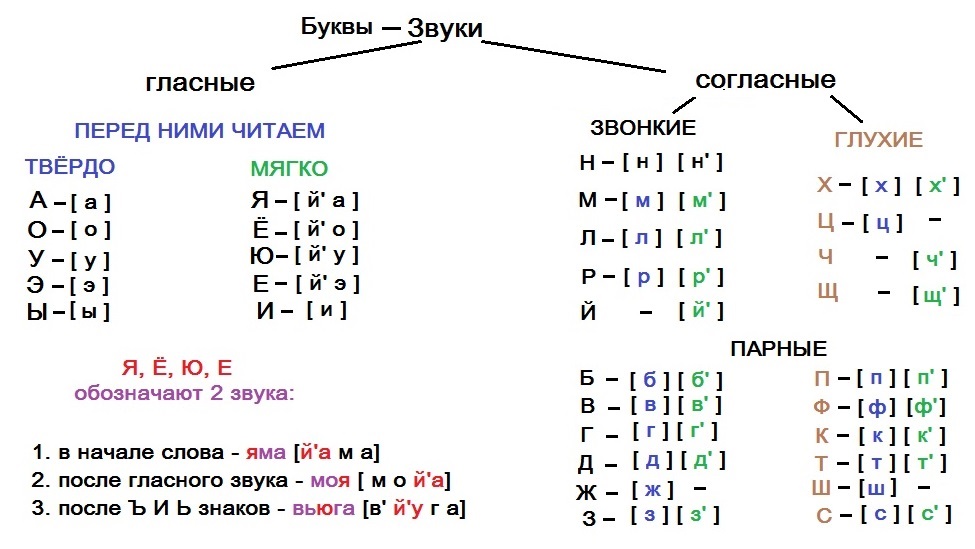 Сложный план фонетики