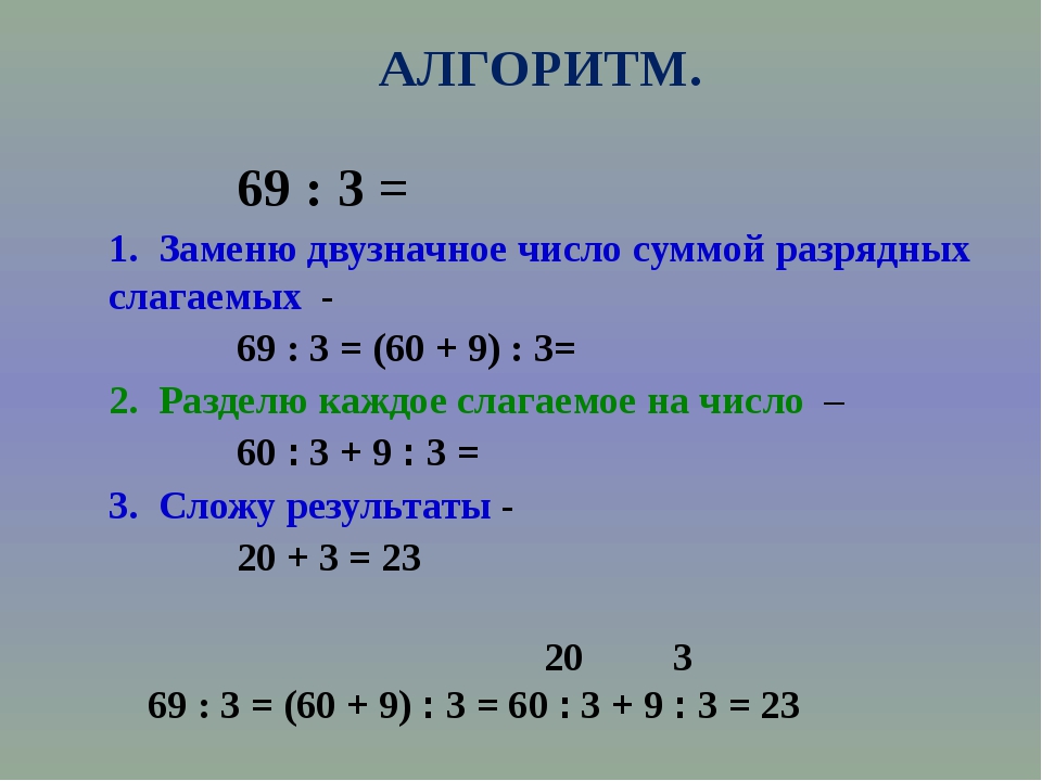 Выполните деление используйте в качестве образца пример 1