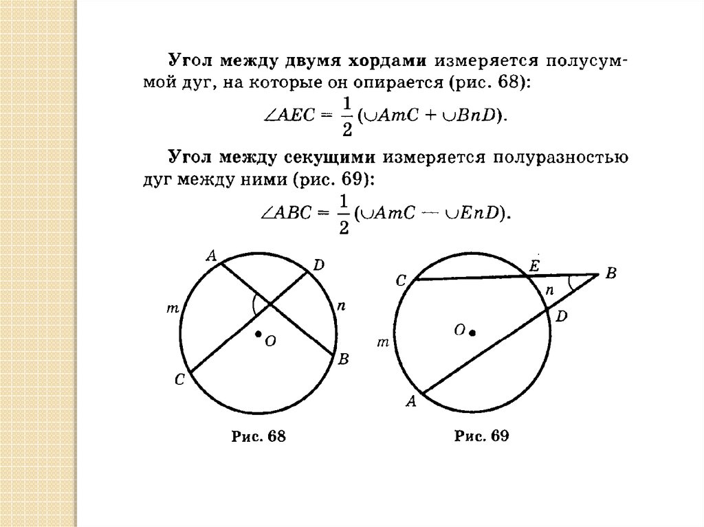 Теорема о диаметре и хорде основные определения чертежи формулировки теорем