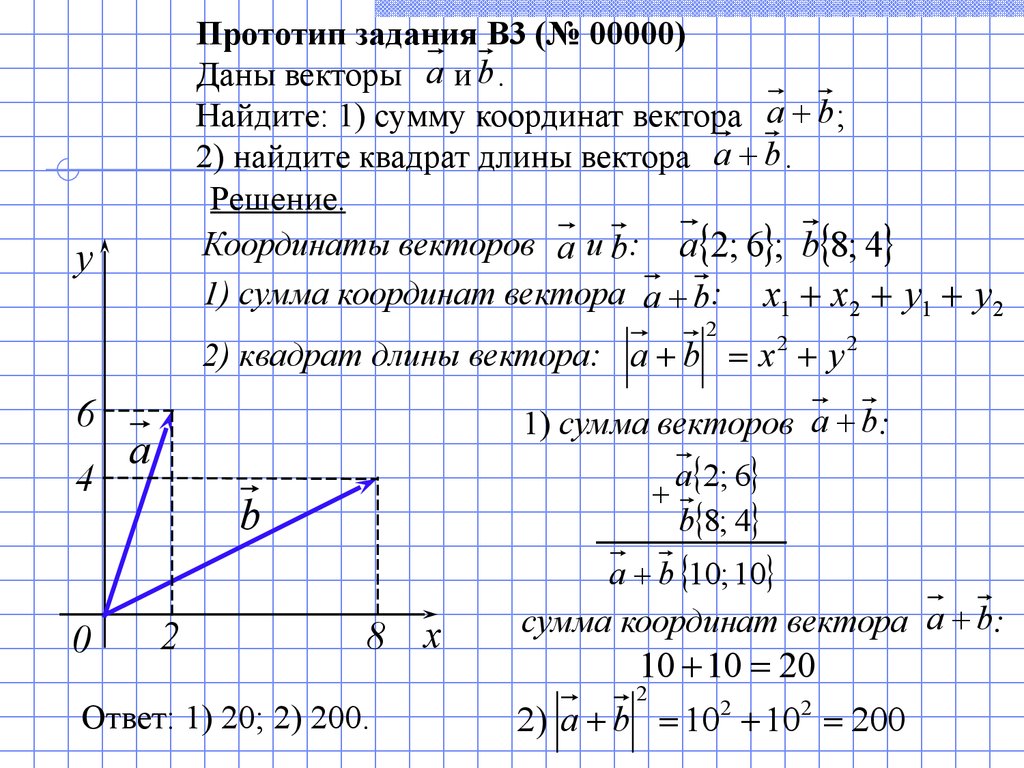 2 найдите квадрат длины вектора ав. Координаты вектора задания с решениями. Задачи вектор. Задачи на нахождение координаты векторов. Задачи на нахождение длины вектора.