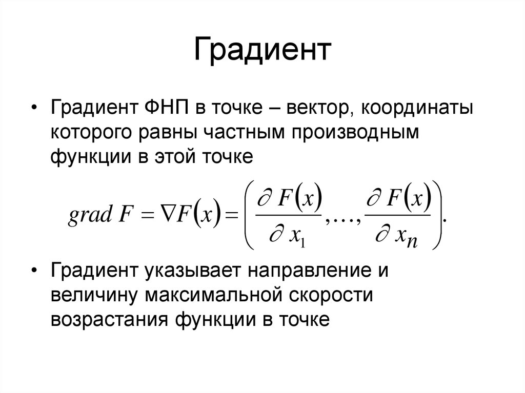 Вычисление градиента изображения