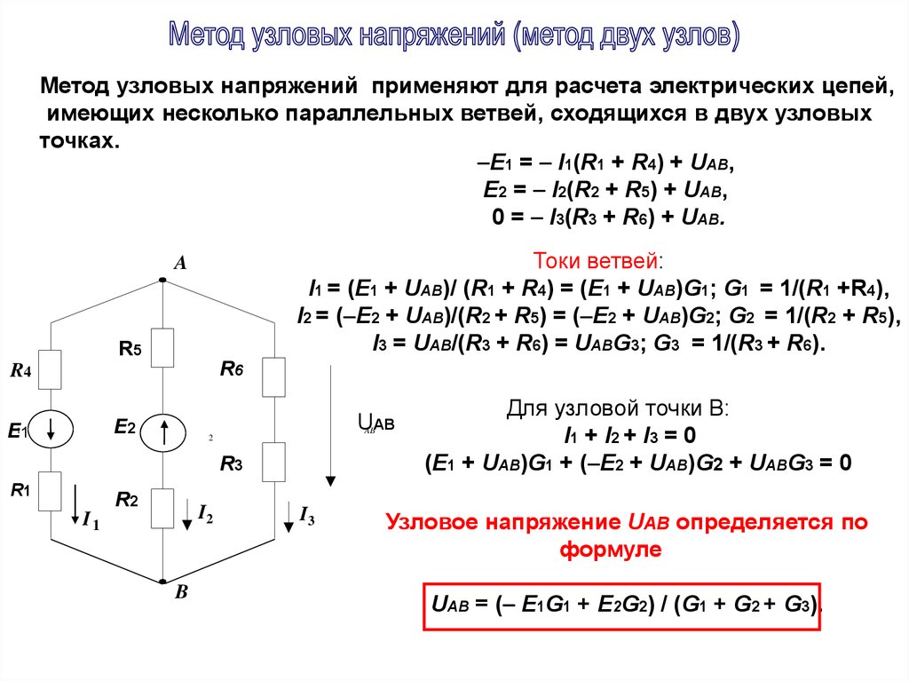 Метод узловых