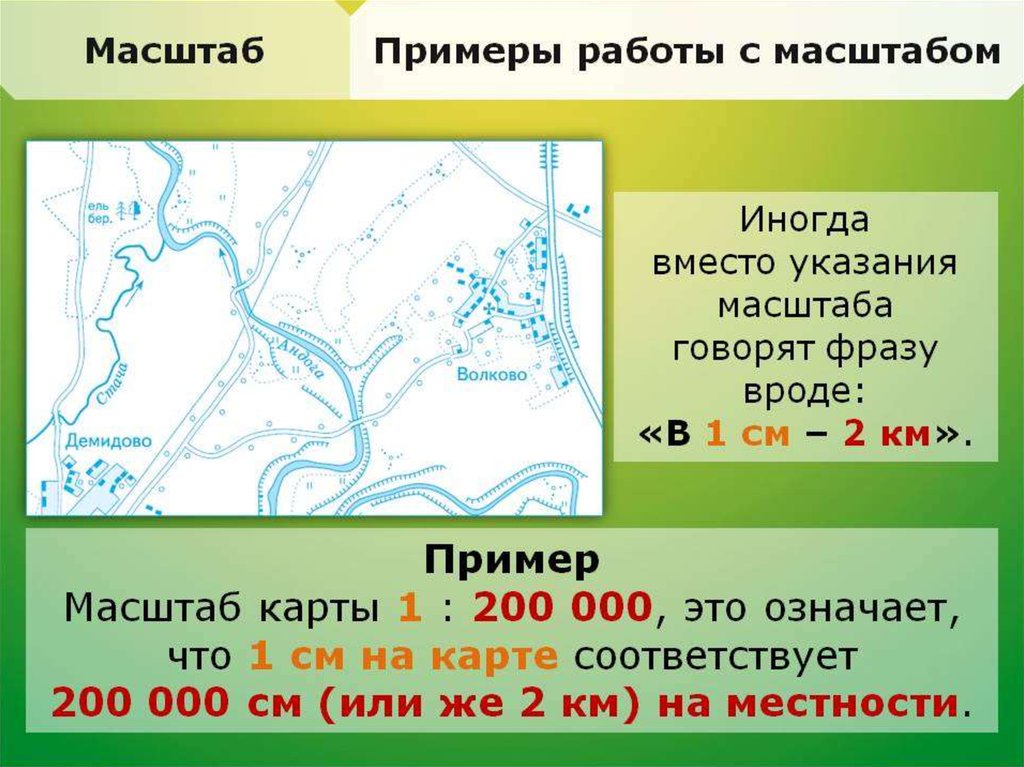 К какой группе карт относится карта масштабом в 1 см 5 км