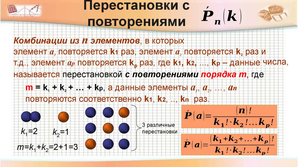 Презентация перестановки алгебра 9 класс презентация