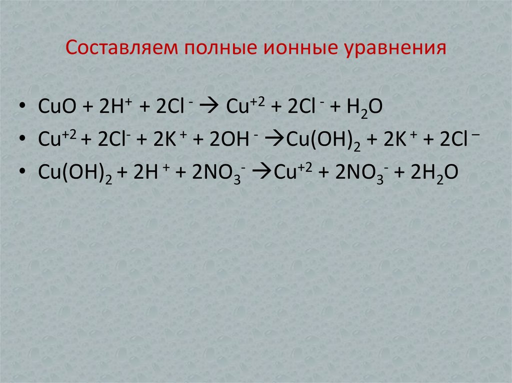 Допишите схемы реакций и составьте уравнения в молекулярной и ионной и сокращенной ионной формах