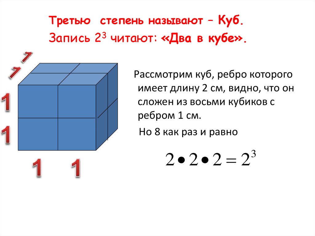 8 кубов это сколько