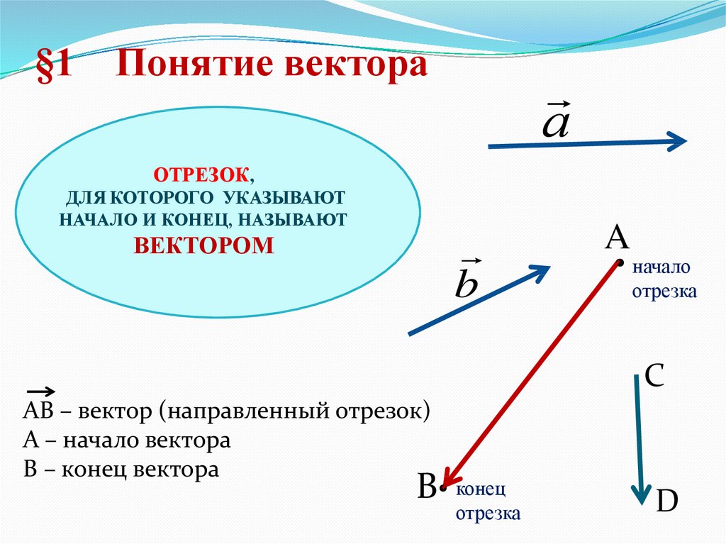 Вектор презентация 8 класс