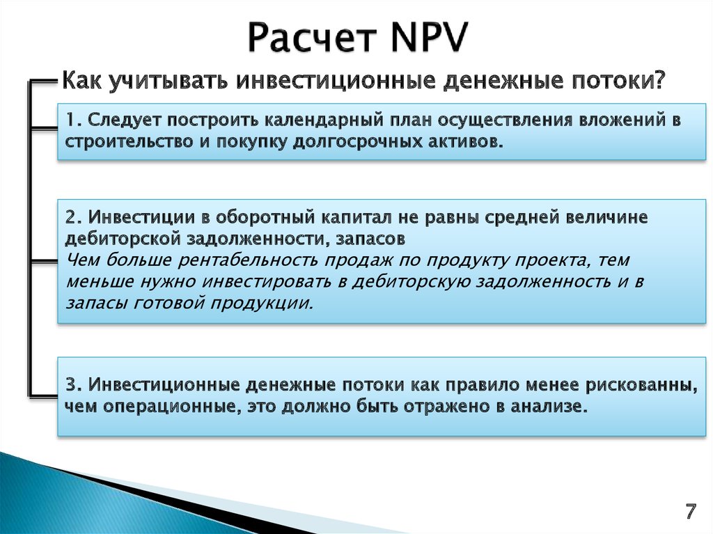 При экономической экспертизе проектов если npv 0 то