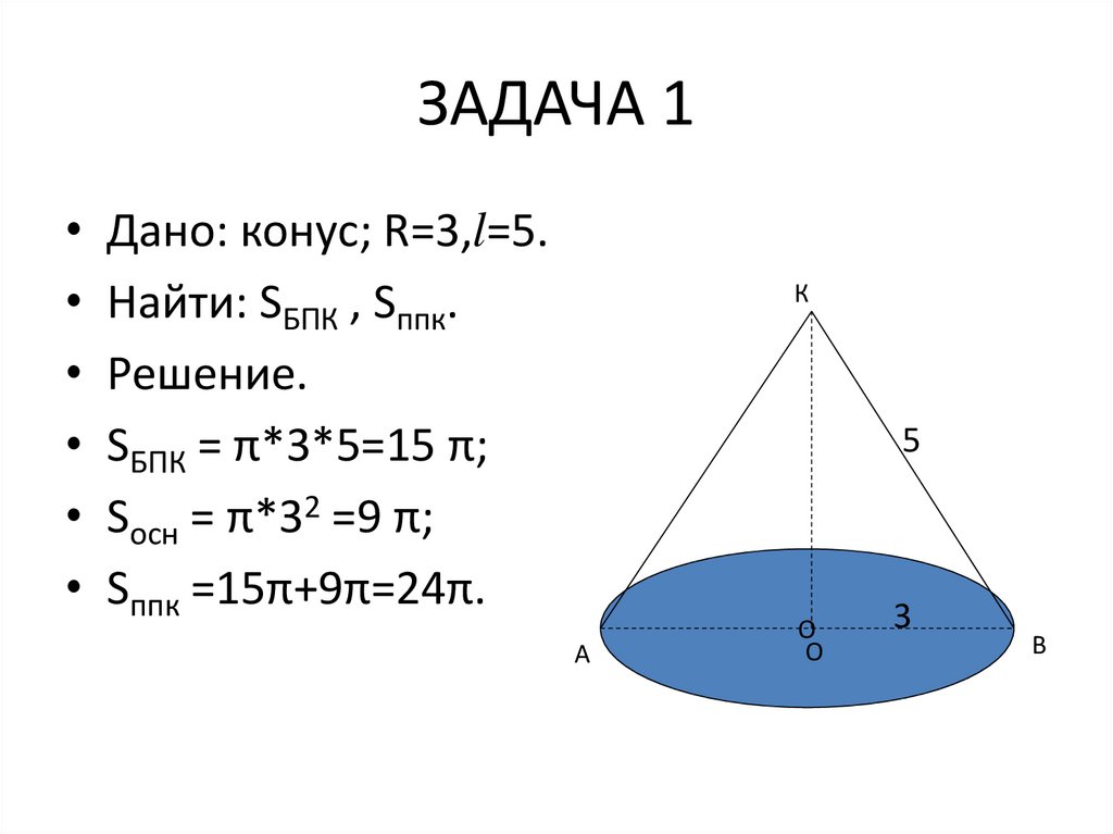 Конус презентация 11 сынып