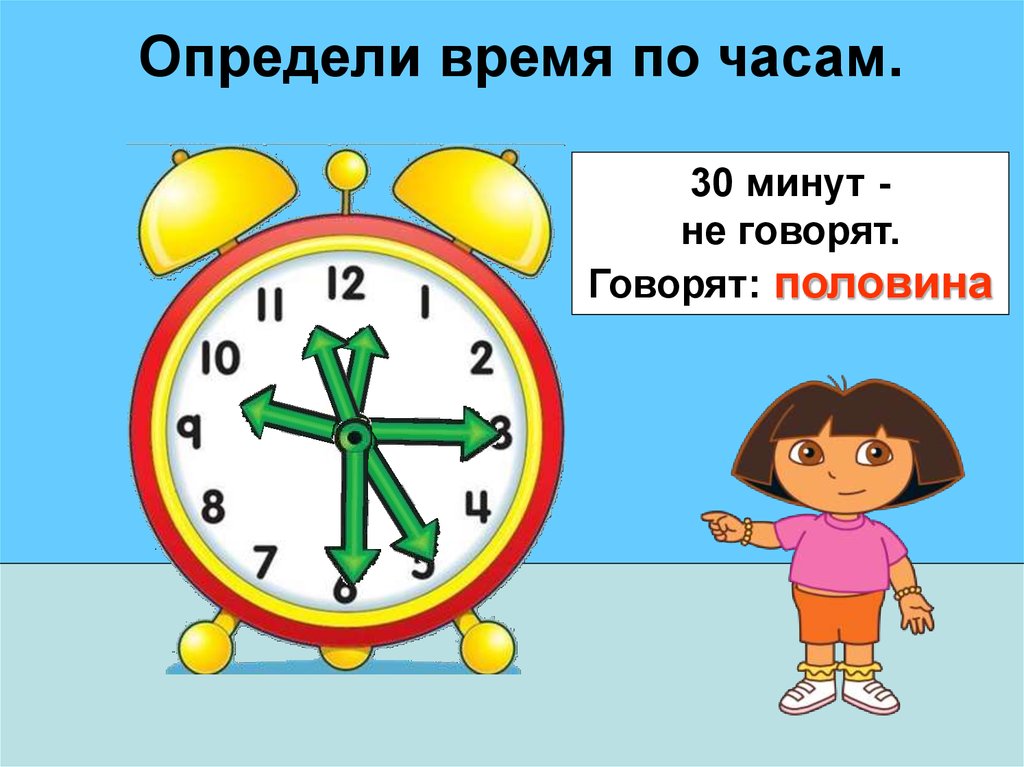 Часы презентация 1 класс