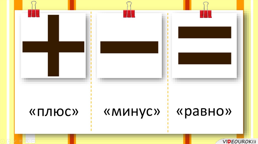 Знаки Плюс Минус Равно Картинки Для Печати