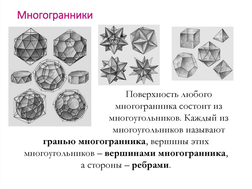 Правильные многогранники презентация 10 класс