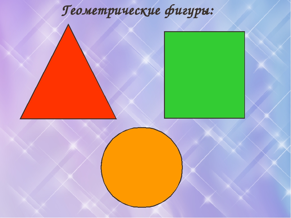 Геометрические фигуры в подготовительной группе презентация