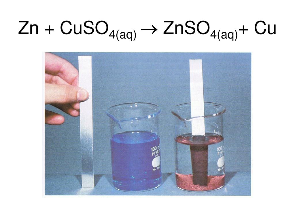 Zn znso. Cuso4 ZN реакция. ZN + cuso4 = znso4. ZN+cuso4 ОВР. ZN cuso4 катализатор.