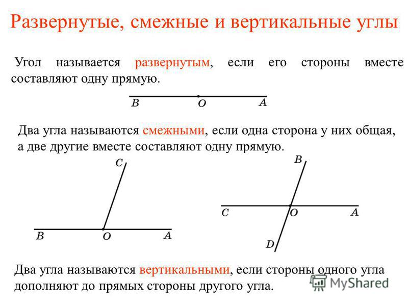 Смежные углы равны верно или нет