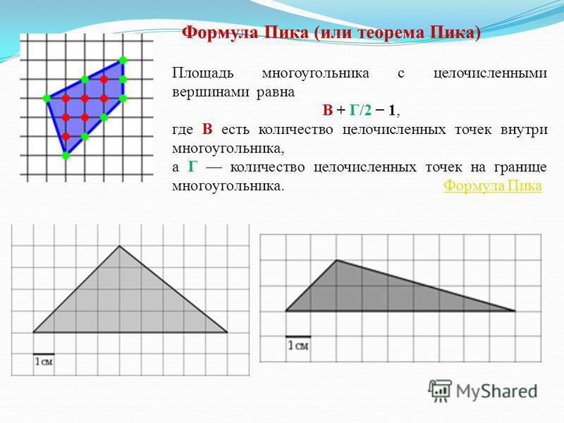 Нарисовать фигуру и посчитать площадь онлайн