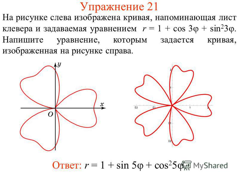 Рисунки в полярных координатах