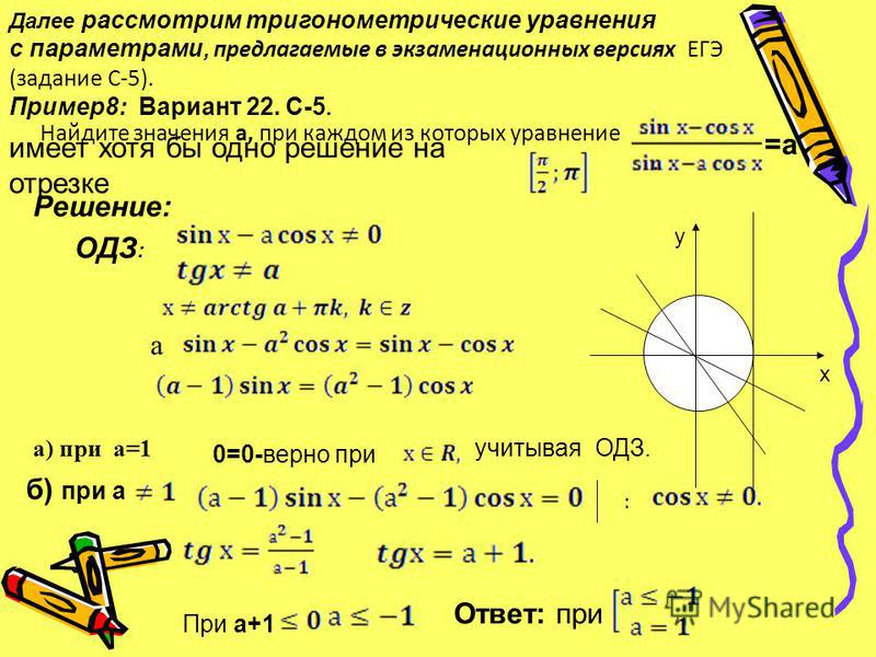 Уравнения с косинусами и синусами как решать