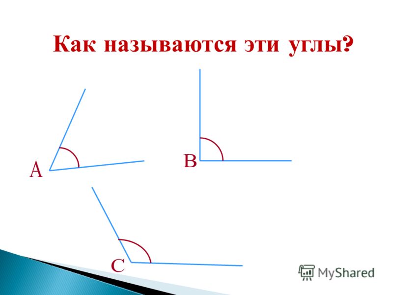 Какие углы называются смежными