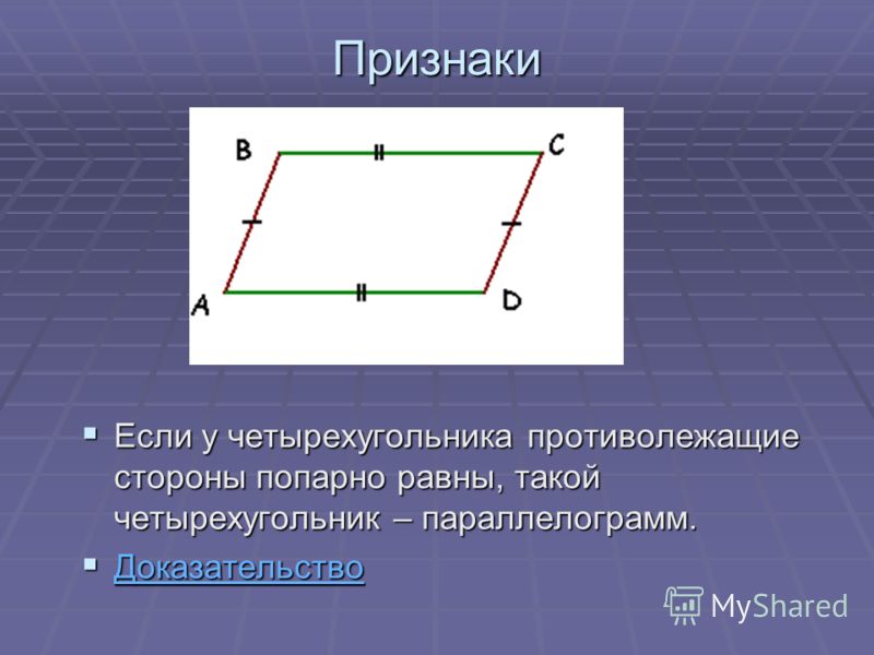 Параллелограмм математика 6 класс презентация