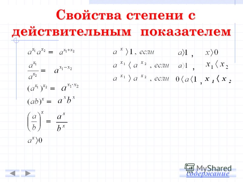 Степень с рациональным и действительным показателем. Степень с действительным показателем формулы. Понятие степени с действительным показателем. Формулы степени с действительным показателем 10 класс.