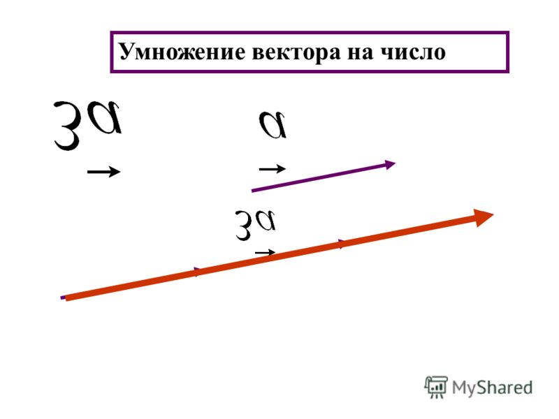 Результат умножения вектора на вектор