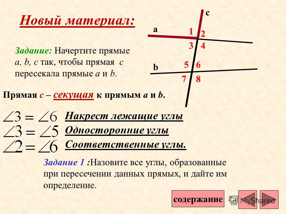 По данным рисунка ответьте на следующий вопрос в какой из указанных пар являются соответственными