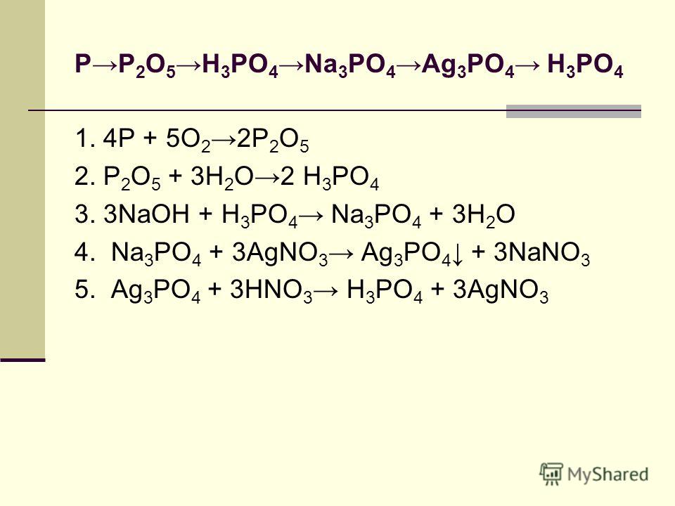 Осуществите превращения na. 3ag+po4 ag3po4. Na3po4 h3po4. P2o5 h3po4. Na+h3po4.