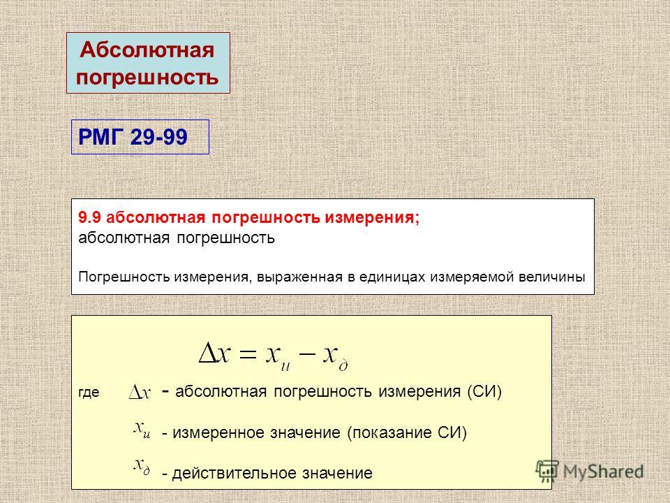 2 абсолютная погрешность. Погрешность средств измерений формула. Предельная погрешность измерения формула. Формула расчета абсолютной погрешности. Абсолютная погрешность измерительного прибора формула.