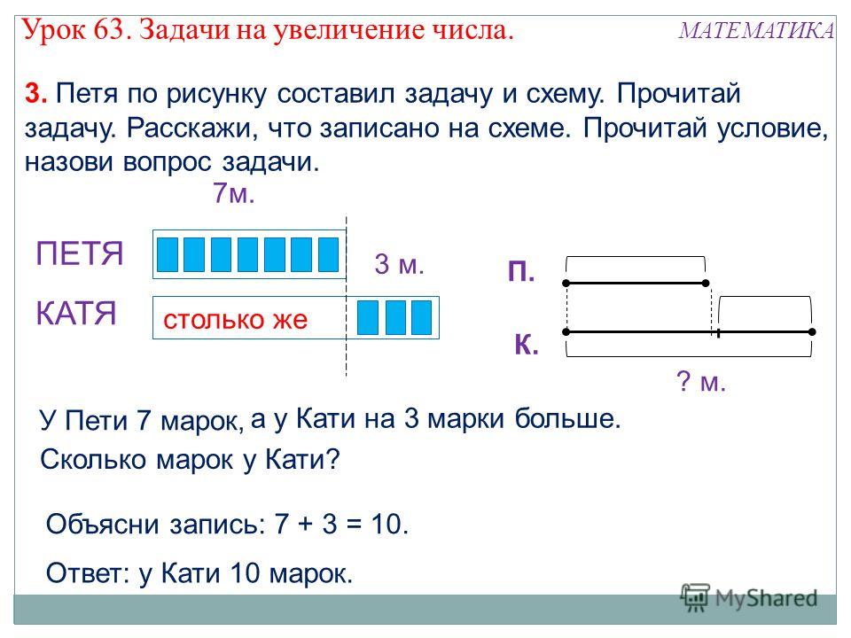 Конспект урока увеличение в несколько раз. Задачи на увеличение числа на несколько единиц. Задачи на увеличение числа схема. Схема задач на увеличение и уменьшение числа на несколько единиц. Увеличение сила на несколько единиц.