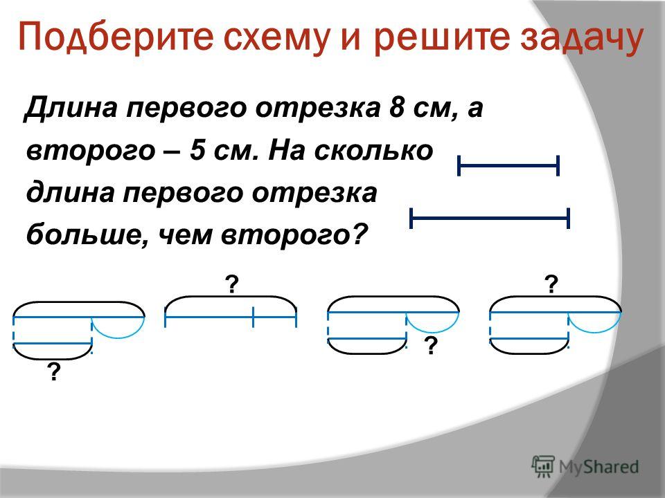 Не знаю реши задачу. Задачи с отрезками. Схема задачи на сколько больше. Решение задач с помощью схемы. Схемы к задачам отрезки больше меньше.