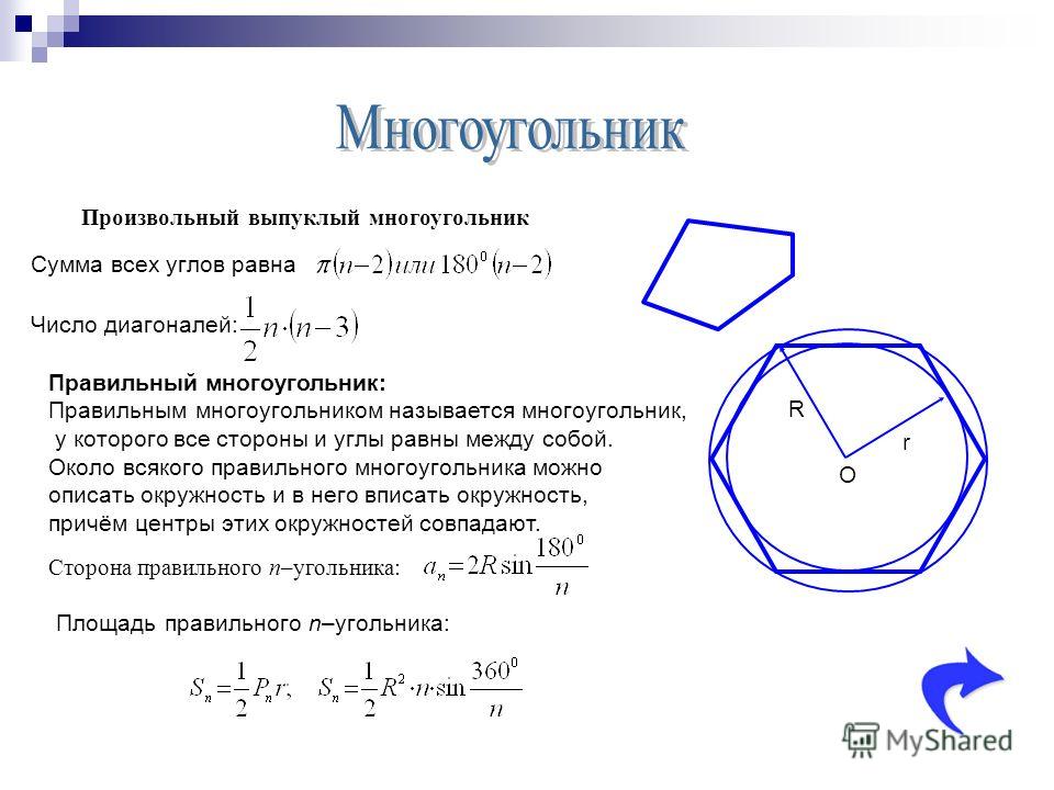 Правильный многоугольник число сторон. Произвольный выпуклый многоугольник. Выпуклый n угольник. Сторона правильного многоугольника. Диагонали правильного многоугольника.