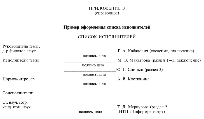 Приложение к отчету по практике образец