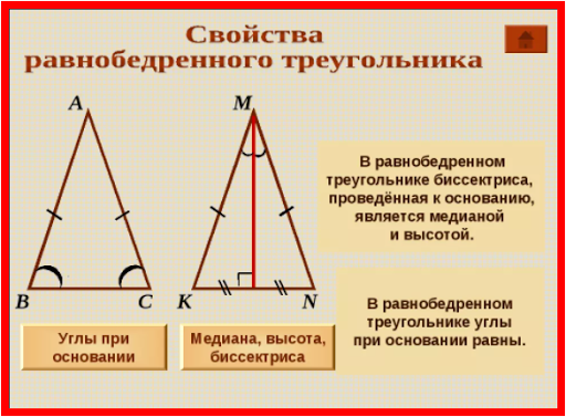 Сколько на рисунке равнобедренных треугольников запиши ответ числом