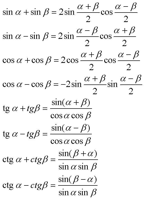 Синус альфа синус бетта. Тригонометрические формулы косинус Альфа + синус Альфа. Формула синус Альфа плюс бета. Формулы произведения тригонометрических функций тангенс. Cos2a формула через синус.