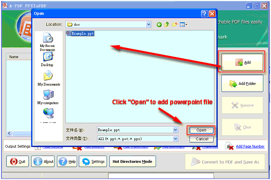 Как из pptx перевести в pdf презентацию