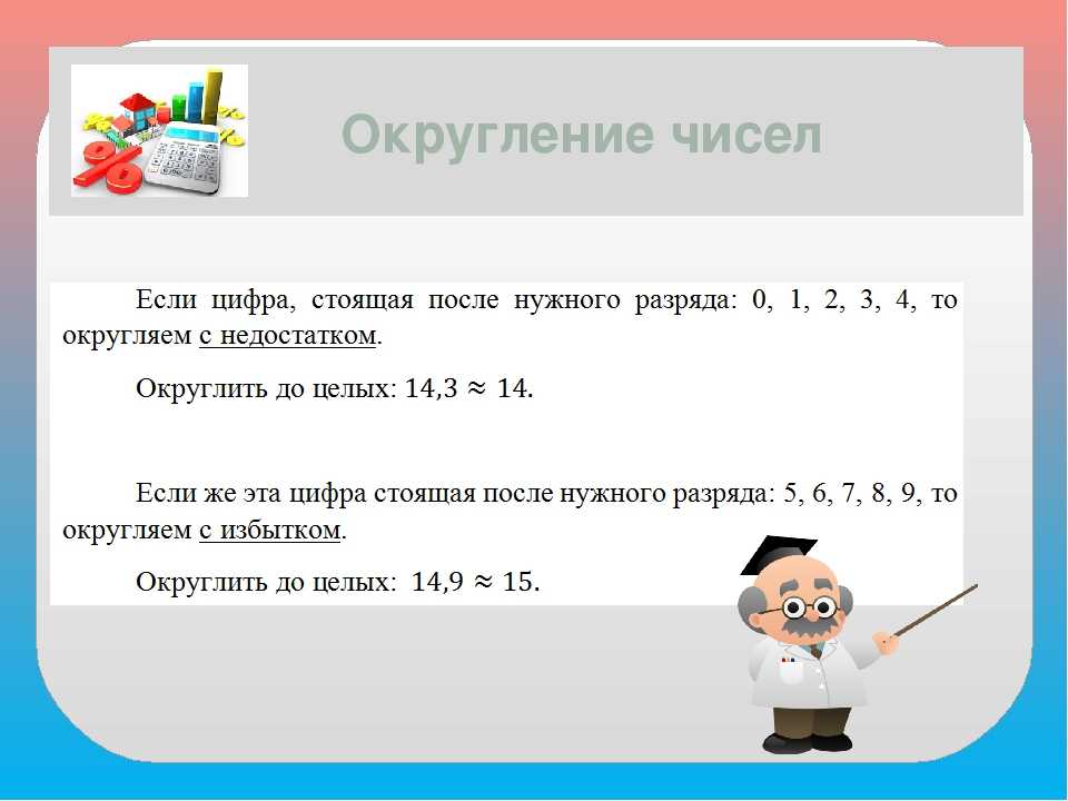 Округление натуральных чисел презентация