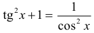 Формула Простейшие следствия из основного тригонометрического тождества