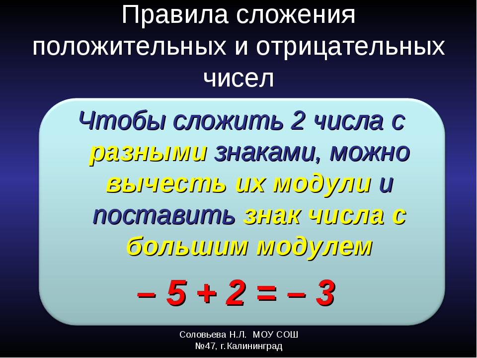 Сложение отрицательных и положительных чисел правило. Сложение и вычитание отрицательных чисел правило. Правило отрицательных и положительных чисел. Правило сложения отрицательных чисел.