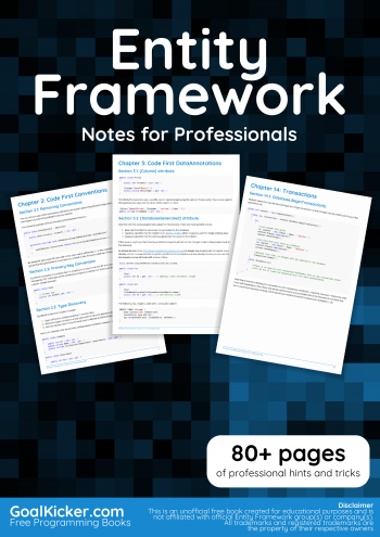 Entity Framework book