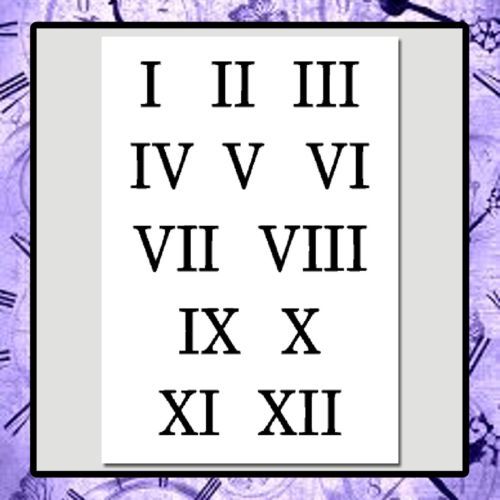 b3e8296cbd21c96100ffe2caab2328b4 roman numerals stencils