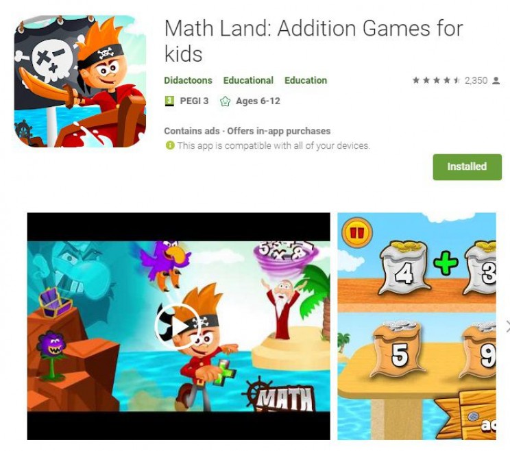 maths games math land