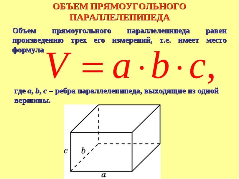 Прямоугольный параллелепипед 5 класс технологическая карта урока