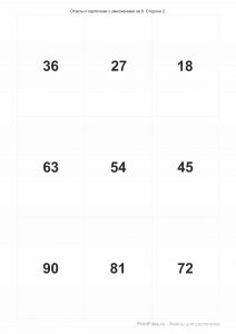 ΠΠ°ΡΡΠΎΡΠΊΠΈ Ρ ΠΎΡΠ²Π΅ΡΠ°ΠΌΠΈ - ΡΠΌΠ½ΠΎΠΆΠ΅Π½ΠΈΠ΅ Π½Π° 9