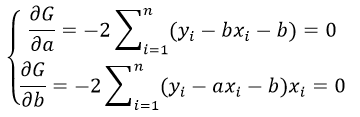 Метод наименьших квадратов уравнение